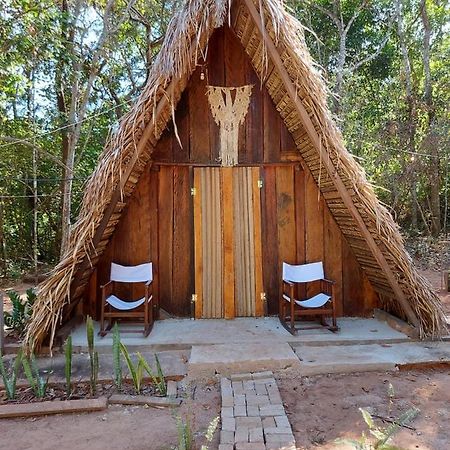Hospedagem Aldeia Do Leao Otel Carolina  Dış mekan fotoğraf
